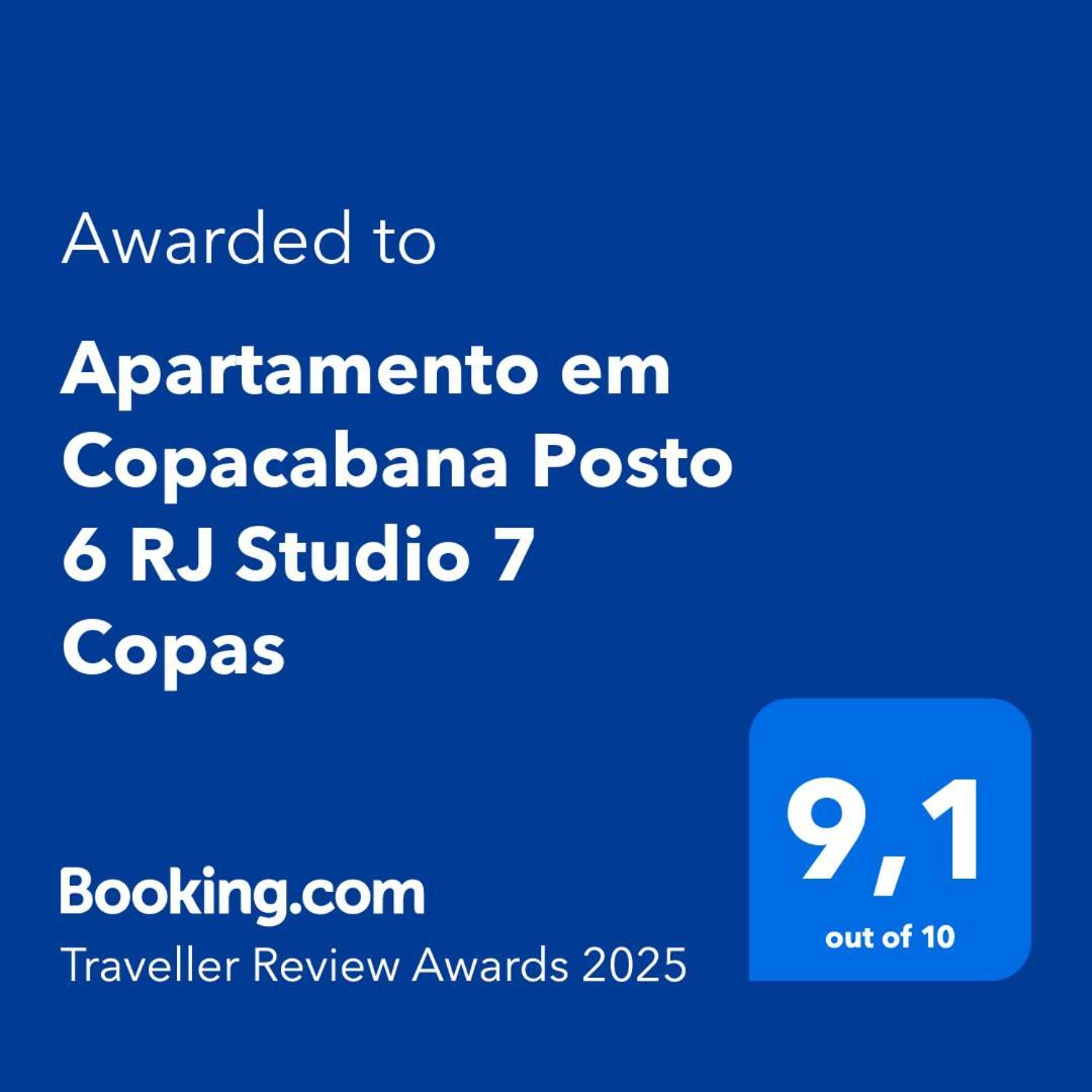Apartamento Em Copacabana Posto 6 Rj Studio 7 Copas Rio de Janeiro Exterior foto